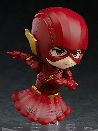 Figura de acción pintada de PVC sin escala Nendoroid Justice League Flash GoodSmile Foto 4 de 4