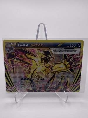 pokemon yveltal break card Yveltal BREAK 66/114 XY - Steam Siege Holo