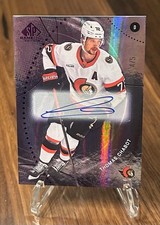 2025-26 Upper Deck SP Game Used - Thomas Chabot 4/5 - Purple Autograph