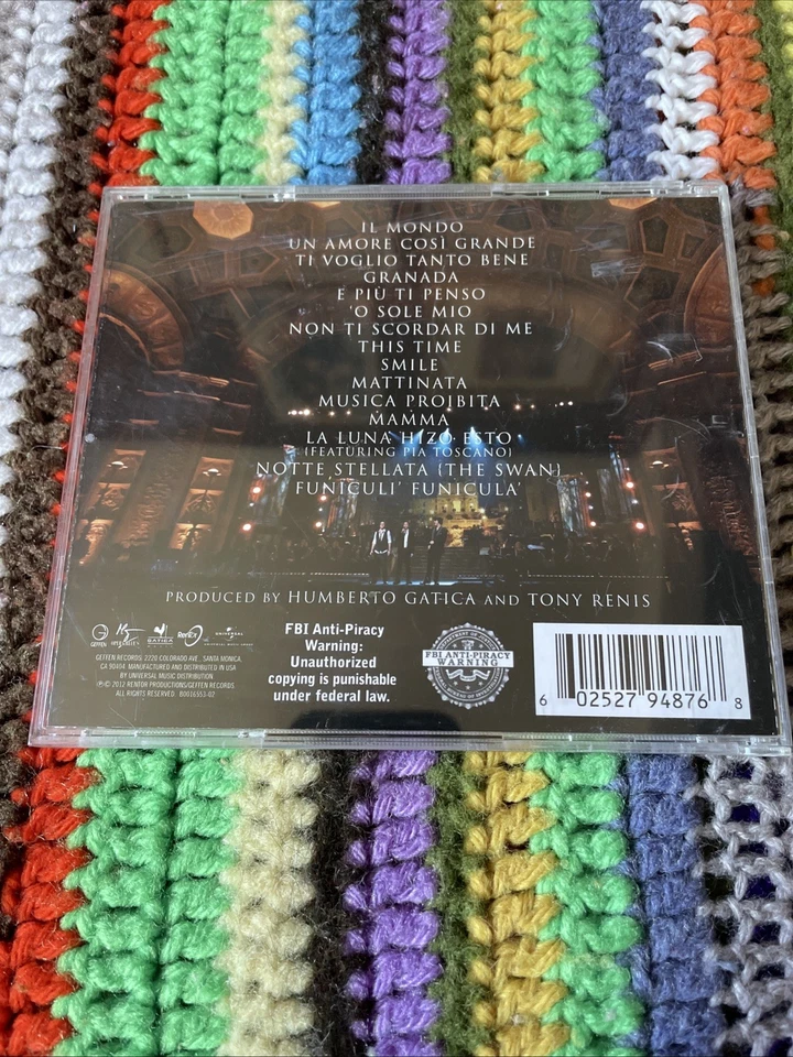 Il Volo 3 CD Lot - Buon Natale, Live From Detroit, Self Titled - Opera Pop Latin Foto 3 de 4