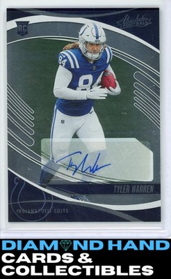 2025 Panini Absolute #ST-12 Tyler Warren Auto