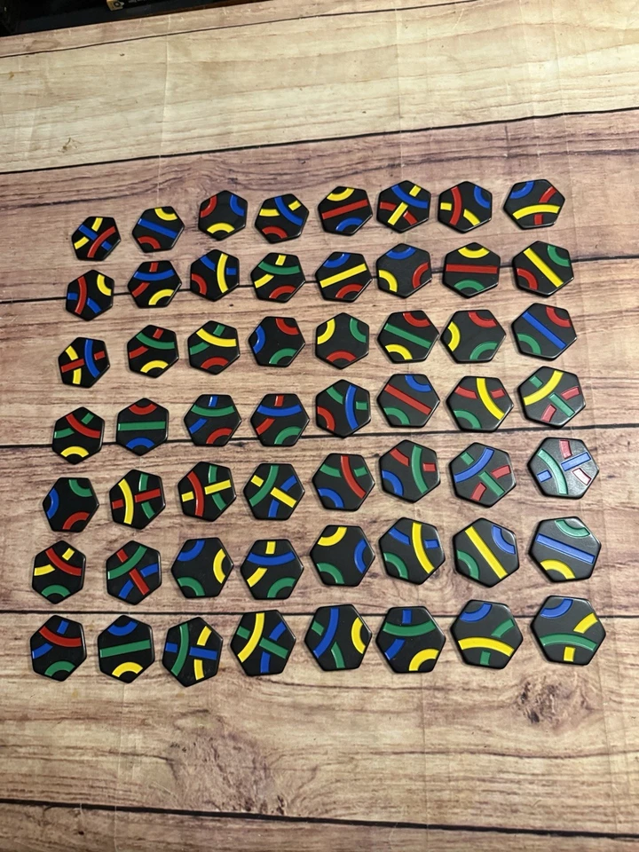 Tantrix Spiel Travel Pack 100% KOMPLETT (56 Spielsteine + Anleitung + Reiseetui) - Bild 4 von 4