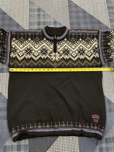 Vintage Dale of Norway Pullover Herren XL Wolle US Olympic Collection Norweger - Bild 6 von 12