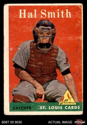 1958 Topps #273 Hal R. Smith Cardinals 1 - POOR