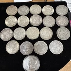Lot of 20 Morgan Dollars Coin Mixed Circulated  - 90% Silver