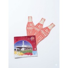 Vintage Coca-Cola Memorabilia Lot 2008 Museum Guide & 1991 Bottle Raffle Tickets
