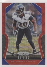 2019 Panini Prizm Red Wave Prizm /149 Ed Reed #274 HOF 0a6