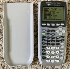 Texas Instruments TI-84 Plus Silver Edition Graphing Calculator (Excellent)