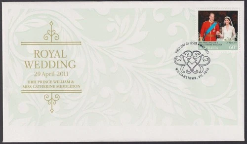 AUSTRALIA - 2011 'ROYAL WEDDING - Prince William & Catherine' FDC [F4631]