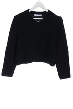 ZARA Maglione lavorato a maglia Donna Maglione Taglia IT 40 nero stile casual