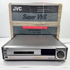 JVC HR-SC1000U Super VHS S-VHS w/ Box - PARTS ONLY - ASIS - NO RETURNS -VIDEO