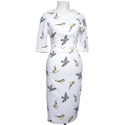 Bestia, Kleid, Größe: XXS, Weiß/Mehrfarbig, Polyester, Print, Damen #LHx