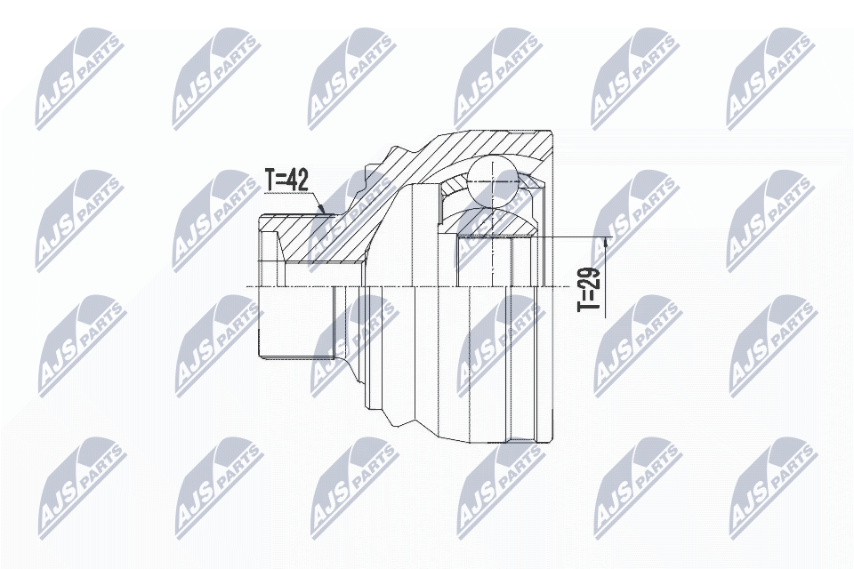 Fits NTY NPZ-AU-056 external joint ⭐UK Stock⭐ - Image 4