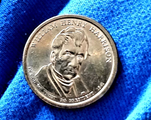 2009-P Presidential Dollar William Henry Harrison — photo from the most recent tracked eBay sale