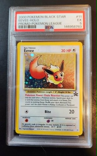 Eevee graded PSA 5 for sale on eBay
