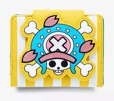 One Piece Chopper Jolly Roger Mini Wallet Anime Manga Card Holder Licensed NEW!
