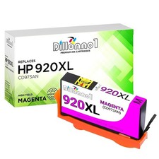 1PK Fits HP 920XL For HP920XL Magenta Ink Cartridges For 6500 7000