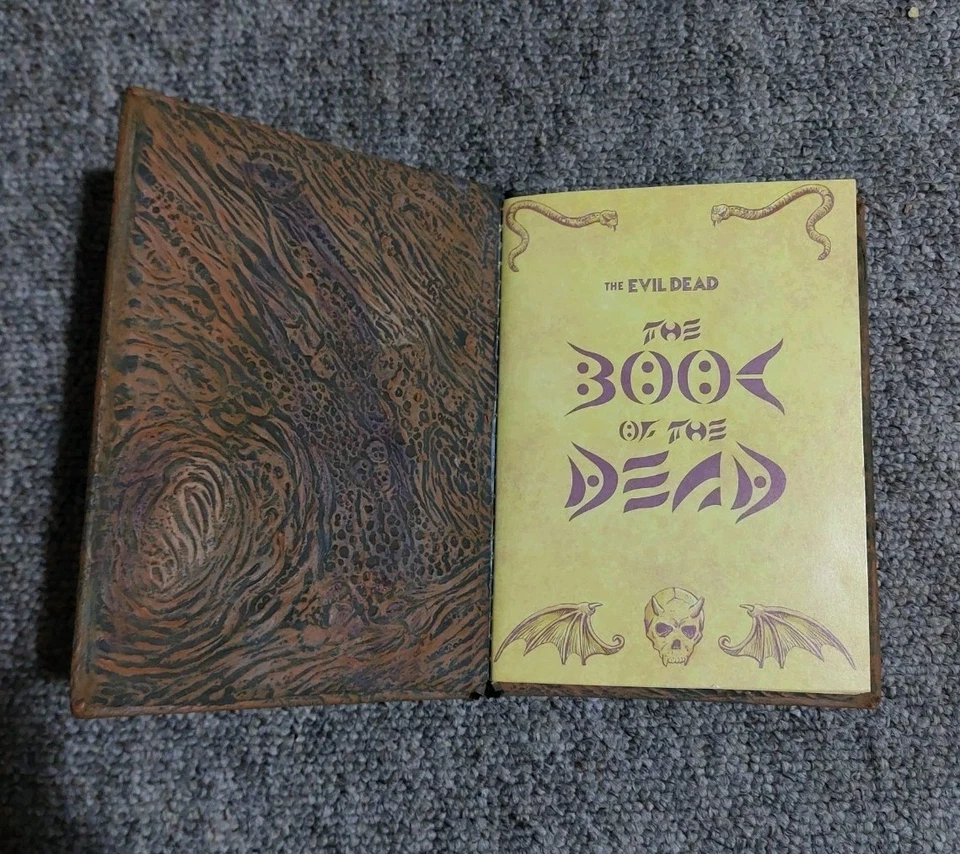 The Evil Dead LTD Edition with DVD and Latex Book of The Dead Necronomican Cover - Image 3 of 4