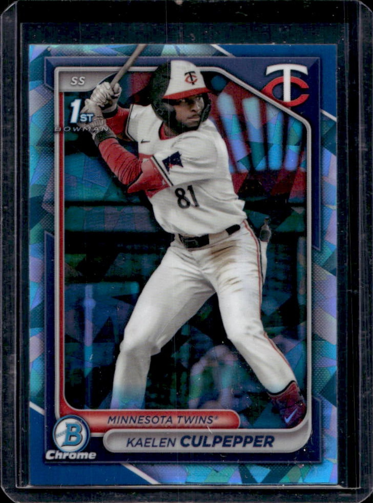 2024 Bowman Draft Sapphire Kaelen Culpepper Chrome 1st #BDC-98 Twins