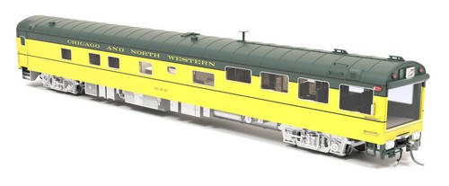 Broadway Limited escala HO ~ Coche de inspección de vías de Chicago y North Western ~ 9107 | Zustand: New