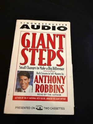 Giant Steps : Small Changes to Make a Big Difference by Anthony Robbins cassette