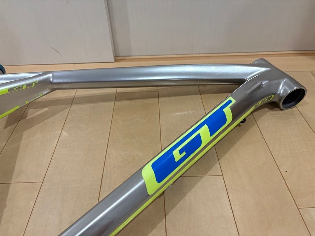 MTB GT ZASKAR CARBONフレーム 未使用品 GT Zaskar Carbon Team Freme Set MTB 26” Unused Chrome L 510mm NEW