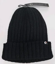 Ethika Hathaway Black Beanie, Adult One Size, New w/Tags