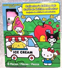 Basic Fun Micro Teenies Hello Kitty And Friends Mini Plush ToyBoxed Set of 6