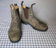 Blundstone #1306 Dress chelsea boots rustic brown leather AU/UK 5.5 US women 8.5