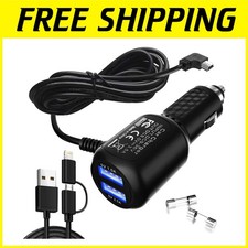 Dual Port USB Car Charger for Garmin Nuvi