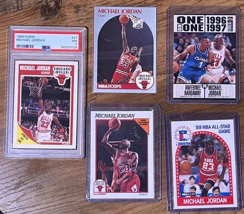 1989 Fleer Jordan PSA 7