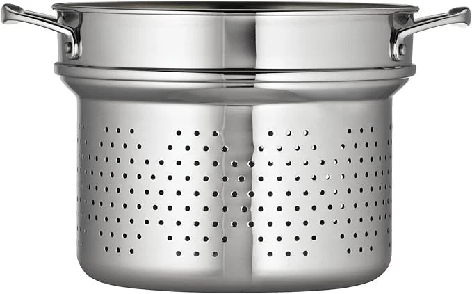 Tramontina Signature Stainless Steel Pasta Strainer Insert for 8-Qt Pot Basket
Opens in a new window