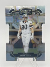 2023 Panini Select - Concourse Bryan Bresee #72 Silver Prizm Die-Cut (RC)