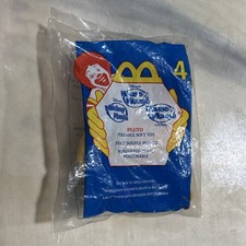 Disney House of Mouse Pluto 4 McDonald's Happy Meal Toy 2001 sealed