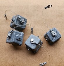 Lot Of 4 HARTING Han Bulkhead Connector Cap Duat Cover 09200035425