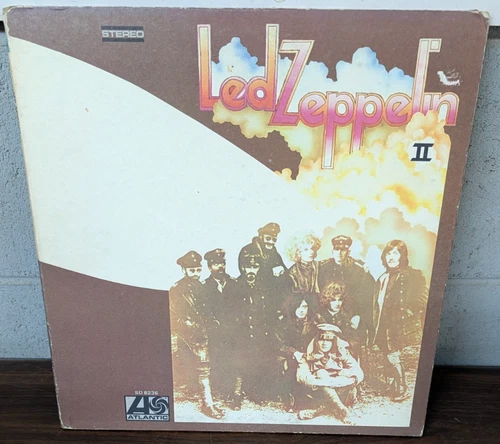Led Zeppelin II Vintage Vinyl LP 1969 Atlantic Record SD-8236