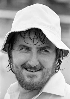 Gary Gilmour of Australia during a practice session before the Cen- Old Photo