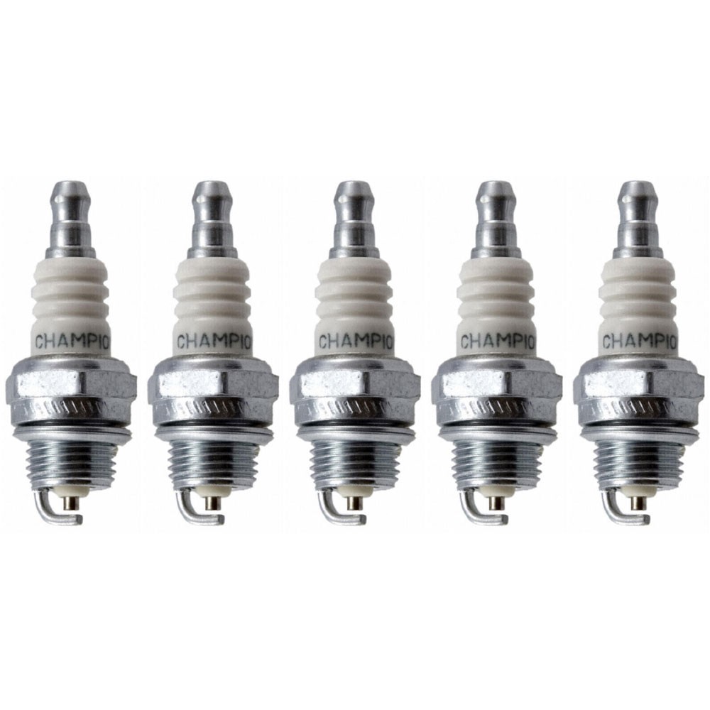 Champion Spark Plug 853 5pk Copper Plus 14mm 9.5mm Small Engine Non-Resistor