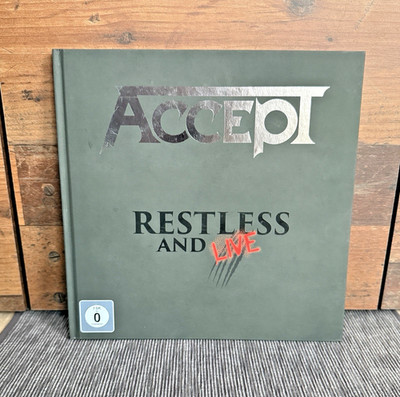Earbook - Accept - Restless And Live (DVD + Blu-ray + CD)