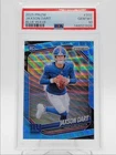 JAXSON DART 2025 PANINI PRIZM ROOKIE BLUE WAVE GIANTS RC /230 PSA 10 Q6633