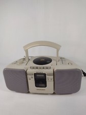 Sony CFD-21 AM/FM Radio CD Player Cassette-Corder Boombox - Tested, READ AS IS
