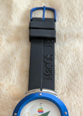Apple Mac OS Watch Promotional Quartz Giveaway 1995 Not For Sale