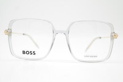 Brille Hugo Boss 1735 FT3 Transparent Gold Eckig Brillengestell eyeglasses Neu