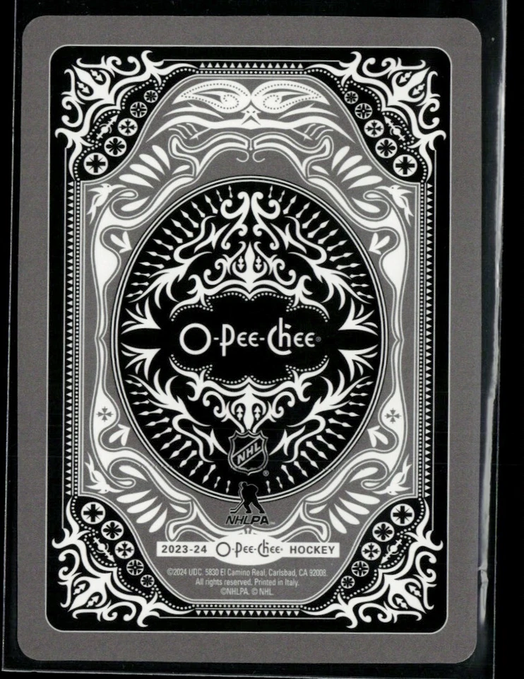 2023-24 O-Pee-Chee Playing Cards Kyle Connor #4C - Image 2 of 2