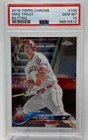 2018 Topps Chrome #100 Mike Trout Batting PSA 10