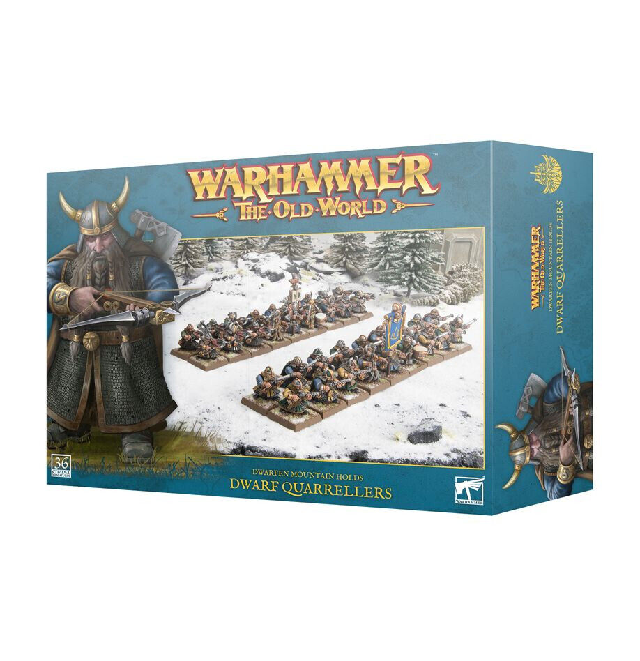 Warhammer: The Old World - Dwarfen Mountain Holds Dwarf Quarrellers Warhammer: The Old World - Dwarfen Mountain Holds Dwarf Quarrellers