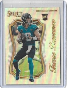 2021 Panini Select - Select Certified Rookies Silver Prizm  Trevor Lawrence (RC)