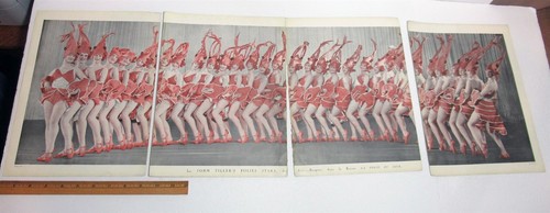Vtg 1927 Art Deco Music Hall Paris Beautes Follies Bergere Album Magazine - Picture 14 of 15