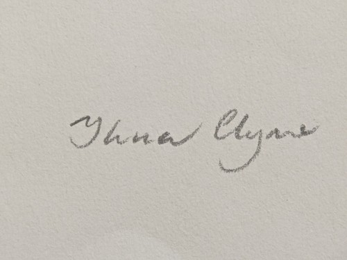 Original pencil & charcoal drawing by Thora Clyne SSWA 1937– 2020 woman portrait - Picture 4 of 16
