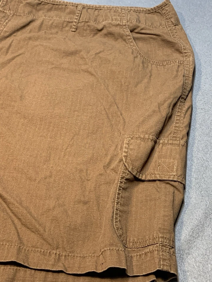 Bermuda shorts women’s size 22 relativity brown cotton casual - Image 3 of 4